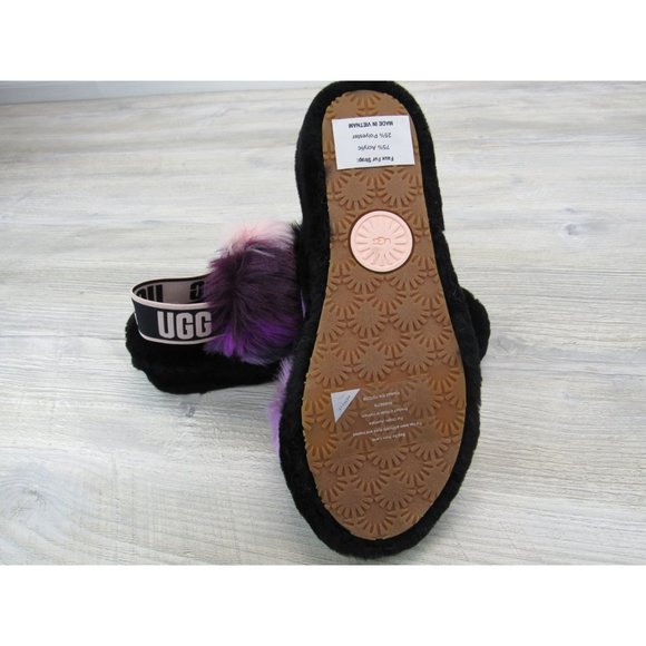 UGG  WOMEN’S OH YEAH SLIDE SLIPPER MAGNOLIA TIE DYE  S/N 1119821 - Picture 6 of 7